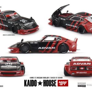 1:64 NISSAN FAIRLADY Z KAIDO GT ADVAN 1978