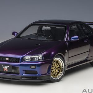 Nissan Skyline GT-R (R34) V-Spec II with BBS LM wheels (Midnight Purple III)
