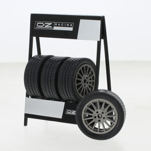 OZ Superturismo WRC, grey, Set of 4 Wheels