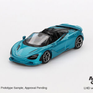 MCLAREN 750S SPIDER BELIZE BLUE 2024